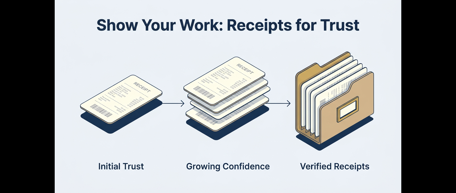 AgenticBoxes audit trail - we show our work