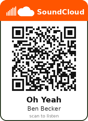 QR code to Ben's song on SoundCloud